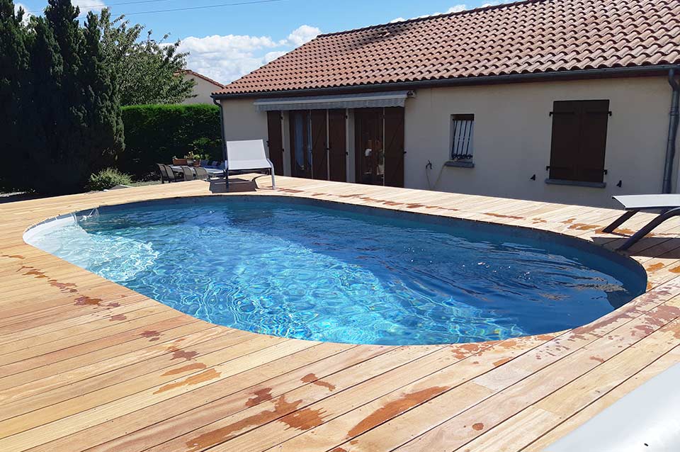 Rénovation liner piscine